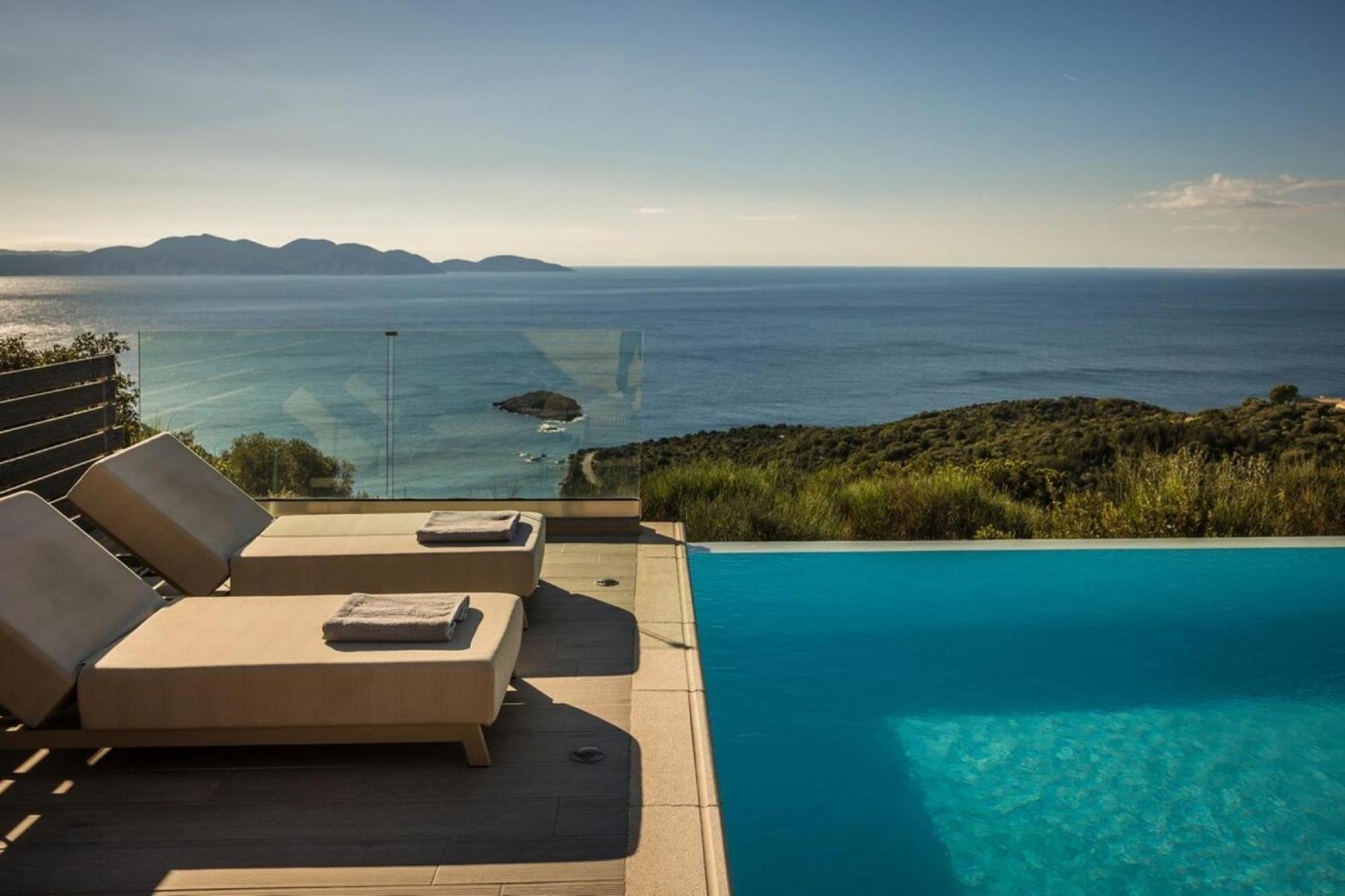 Entheos Private Villa Fiskardo Kefalonia Greece Экстерьер фото