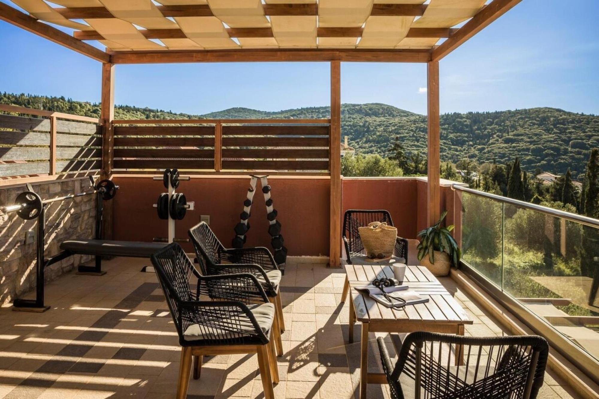 Entheos Private Villa Fiskardo Kefalonia Greece Экстерьер фото