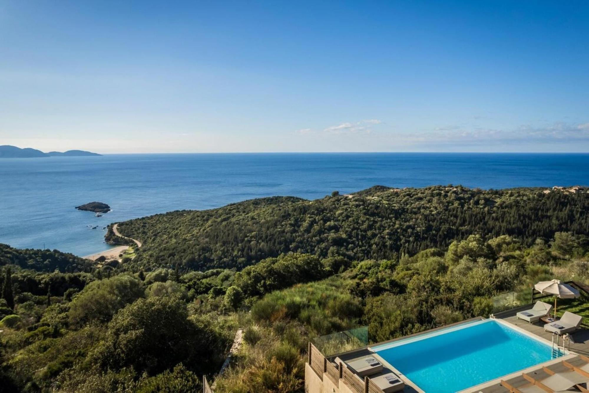 Entheos Private Villa Fiskardo Kefalonia Greece Экстерьер фото