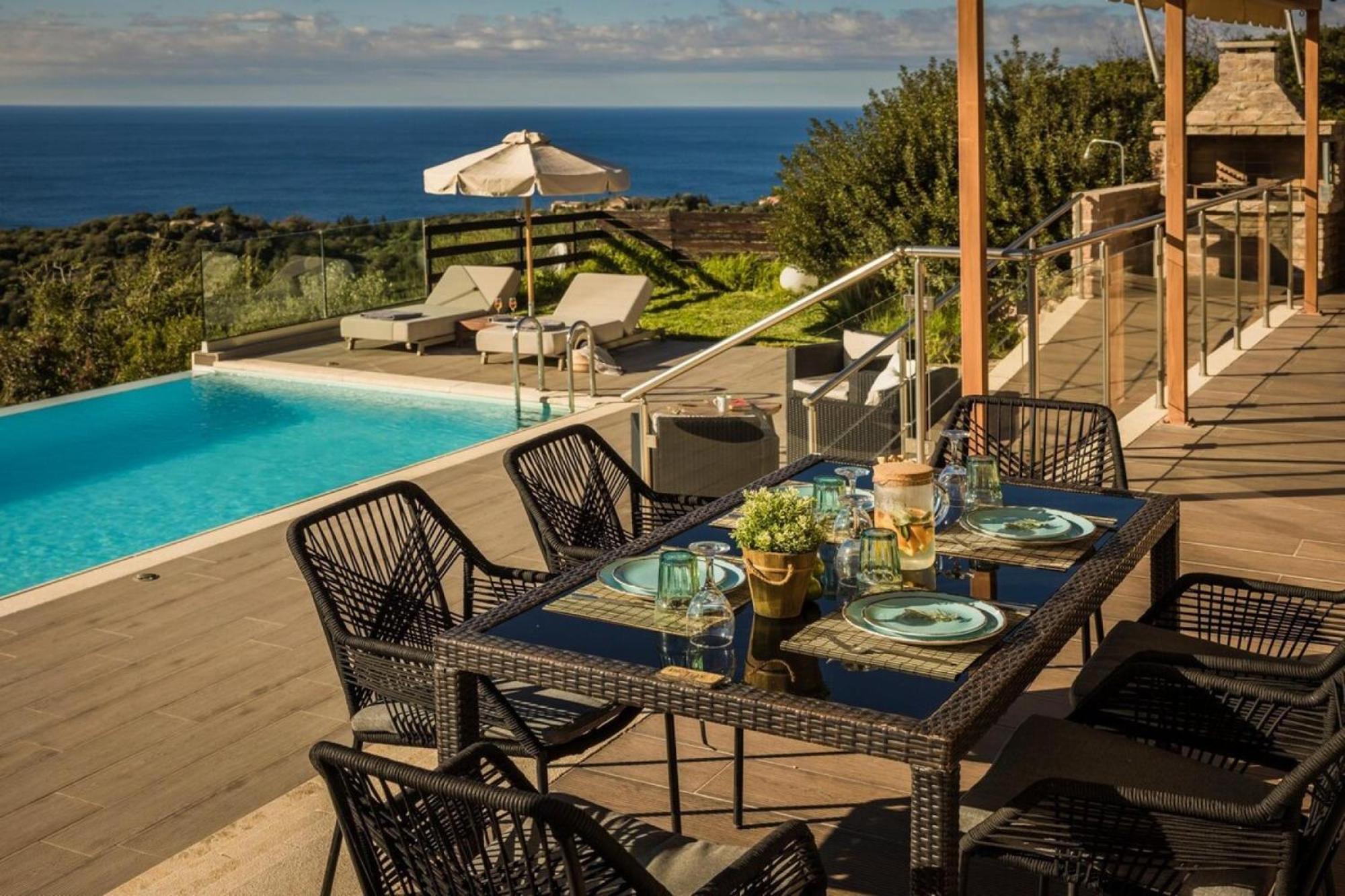 Entheos Private Villa Fiskardo Kefalonia Greece Экстерьер фото